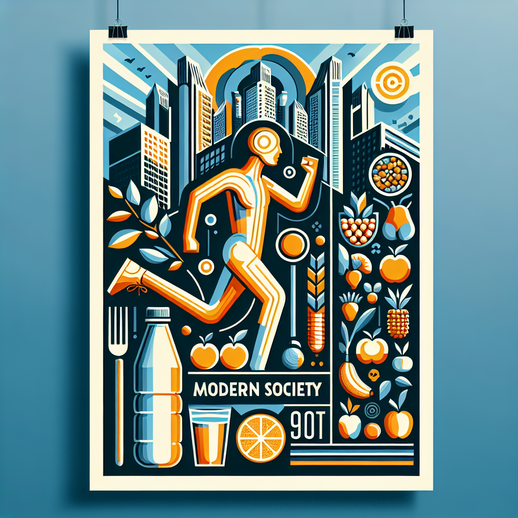 Pentingnya Poster Gaya Hidup Sehat dalam Masyarakat Modern