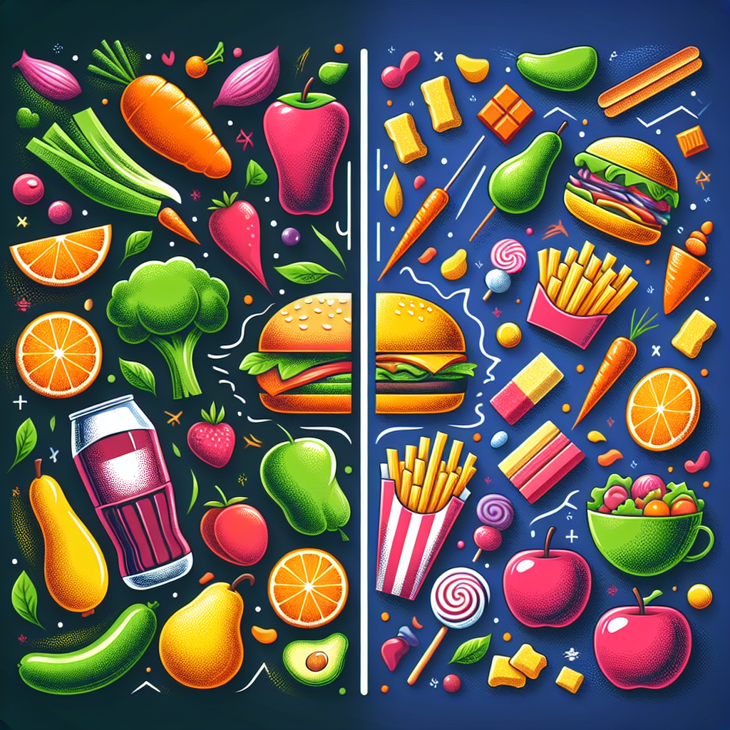 Panduan Utama untuk Memahami Gambar Makanan Sehat dan Tidak Sehat