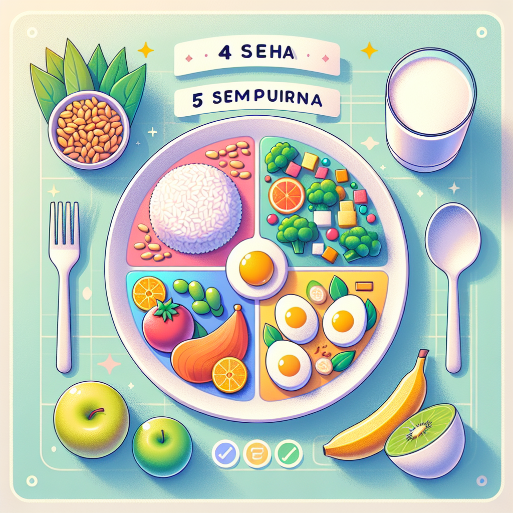 Panduan Lengkap “4 Sehat 5 Sempurna”: Pengertian Makan Sehat