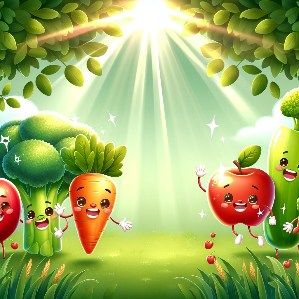 Exploring Healthy Food Cartoon Characters: A Fun Guide for Kids